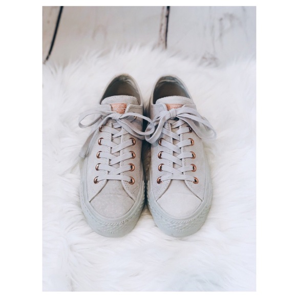 Converse Limited Edition Suede Sneakers - Picture 1 of 8